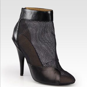 3.1 Phillip Lim Mesh Shirley Booties - Size 37